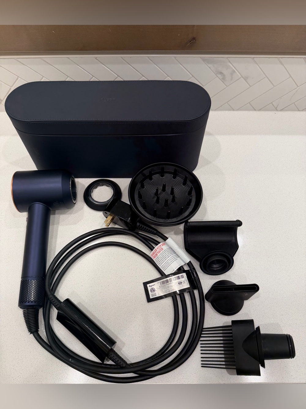 Dyson Supersonic Hair Dryer Prussian Blue/Rich Copper
